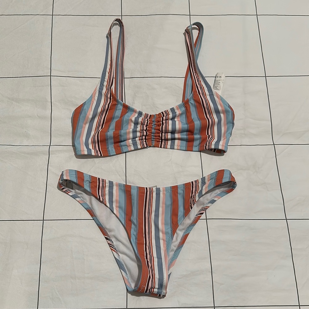 Great condition, striped bikini. Size medium